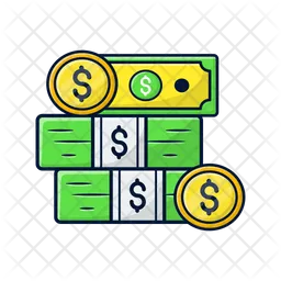 Money Stacks  Icon