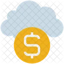 Cloud Computing Coin Icon