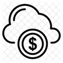 Cloud Cloud Icon Coin Icon