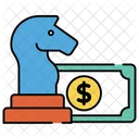 Money Strategy Cash Strategy Investment Strategy Icon