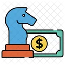 Money Strategy Cash Strategy Investment Strategy Icon