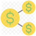 Sharing Money Structure Finance Structure Icon
