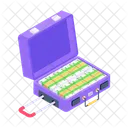 Money Suitcase Money Bag Cash Bag Icon