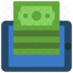 Money Tablet  Icon