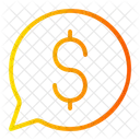 Money Talk Conversation Chat Icon