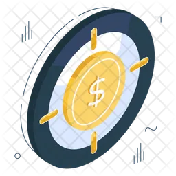 Money Target  Icon