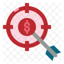 Target Economy Dollar Icon