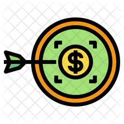 Money Target  Icon