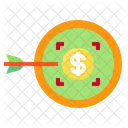 Money Target Finance Icon