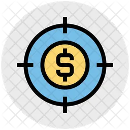 Money Target  Icon