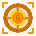 Money Target Finance Target Focus Icon