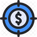 Business Target Money Icon