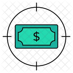 Money Target  Icon