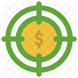 Money Target  Icon