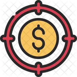 Money Target  Icon
