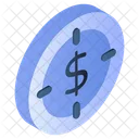 Money Target Dollar Target Financial Target Icon