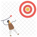 Money Target  Icon
