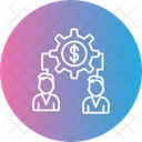 Money Team Connect Business Collaboration Icon