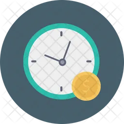 Money Time  Icon