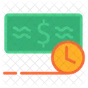 Money Time Time Schedule Event Planning Icon