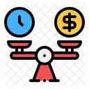Money Time Balance Icon