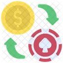 Money To Chip Exchange  Icon