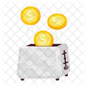 Money Toaster  Icon