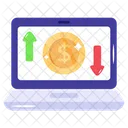 Online Trade Money Trade Digital Trade Symbol