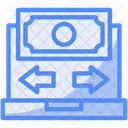 Money Transfer Transaction Financial Icon