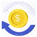 Money Transfer Money Flow Financial Transfer Icon