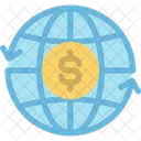 Money Transfer Business Banking Icon