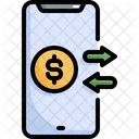 Money Transfer Exchange Icon