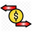 Money Transfer Alienate Icon
