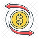 Transfer Exchange Money Icon