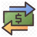 Money Transfer Currency Exchange Icon