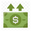 Money Transfer Accounting Bank Icon