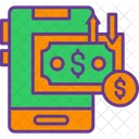 Money Transfer Electronic Money Icon