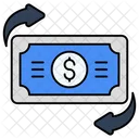 Money Transfer Cash Transfer Financial Transfer Icon