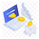 Money Transfer Investment Payment Icon