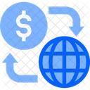 Money Transfer Online Payment Transaction Icon