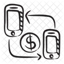 Money Transfer Mobile Banking Ebanking Icon