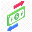 Capital Transfer Cash Transfer Money Transfer Icon