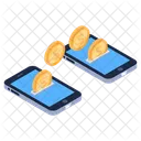 Cash Transfer Money Transfer Mobile Transfer Icon