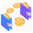 Cash Transfer Money Transfer Finance Icon