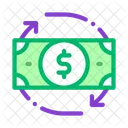Bank Note Dollar Icon