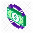 Money Dollar Bank Icon