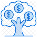 Money Tree Money Investment Icon