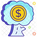 Money Tree Financial Growth Business Tree Icon