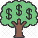 Tree Finances Growth Icon