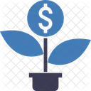 Money Tree Dollar Money Icon